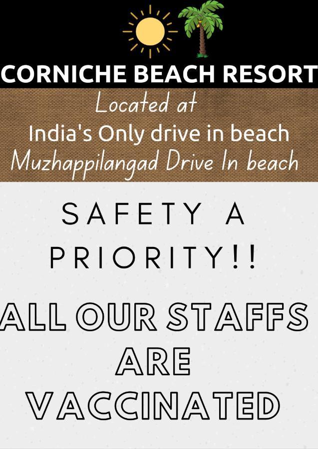Corniche Beach Resort Mulappilangad Exterior photo